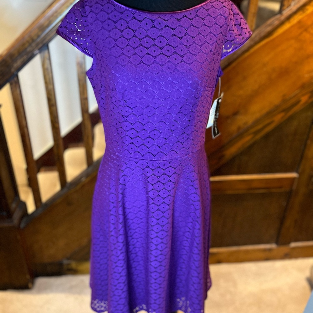 Black Label purple dress - 4
